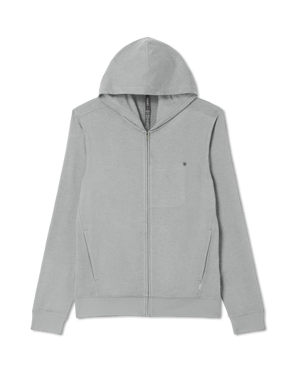 Ponto Full Zip Hoodie Men's Driftwood Heather Hoodie | Vuori outlet - US 6338