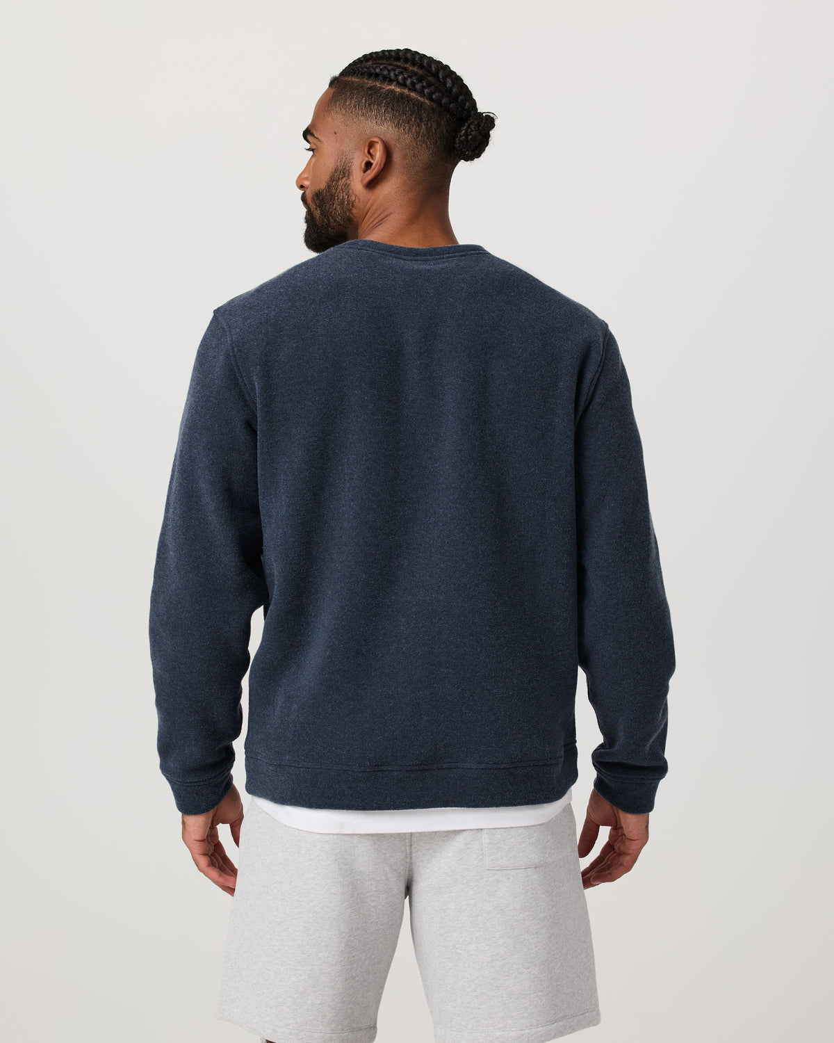 Beach Fleece Crew Men's Ink Heather Crewneck | Vuori shop - US 5275