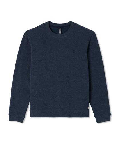 Beach Fleece Crew Men's Ink Heather Crewneck | Vuori shop - US 5275
