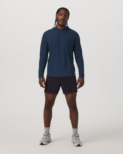 Strato Tech Hoodie Men's Navy Workout Hoodie | Vuori sale - US 8361