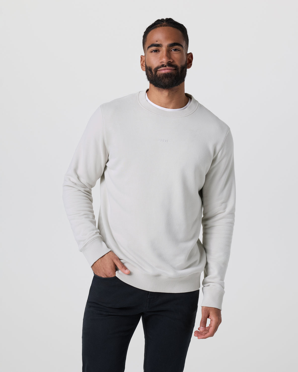 Cypress Logo Crew Salt | Vuori for sale - US 6494