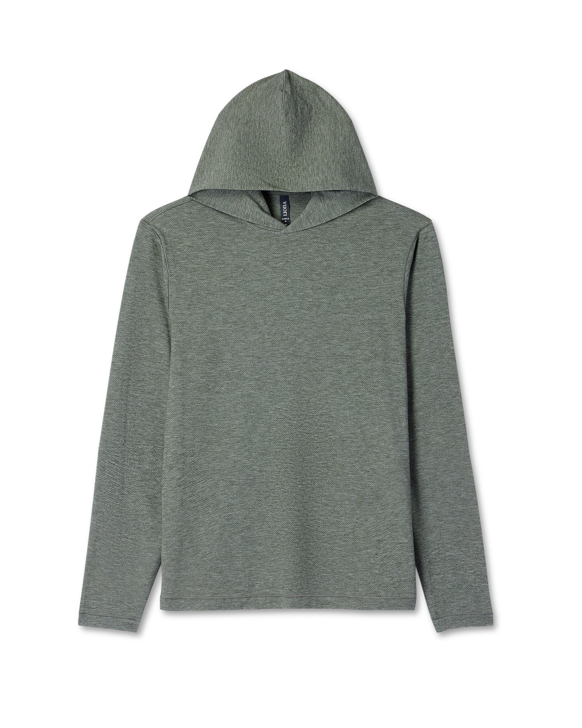 Long Sleeve Everyday Fitness Hoodie River Rock Heather | Vuori online - US 1942