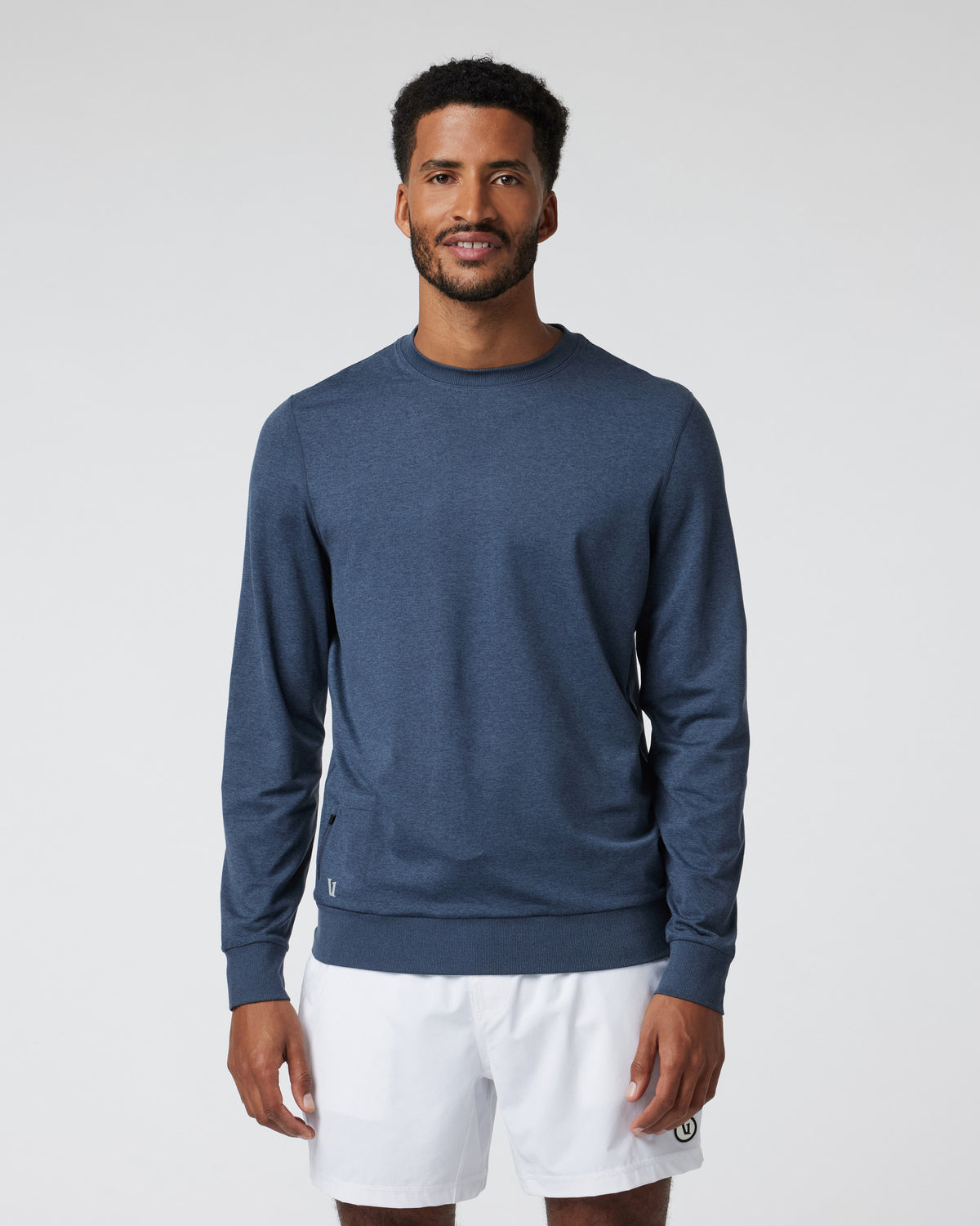 Ponto Performance Crew Azure Heather | Vuori discount - US 1969
