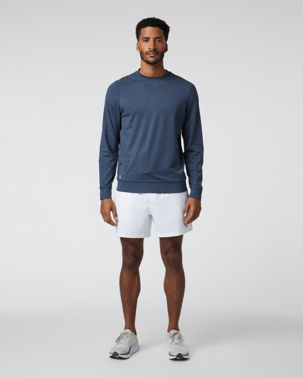 Ponto Performance Crew Azure Heather | Vuori discount - US 1969