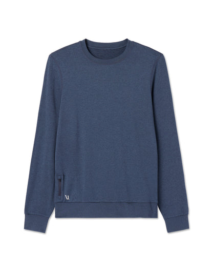 Ponto Performance Crew Azure Heather | Vuori discount - US 1969