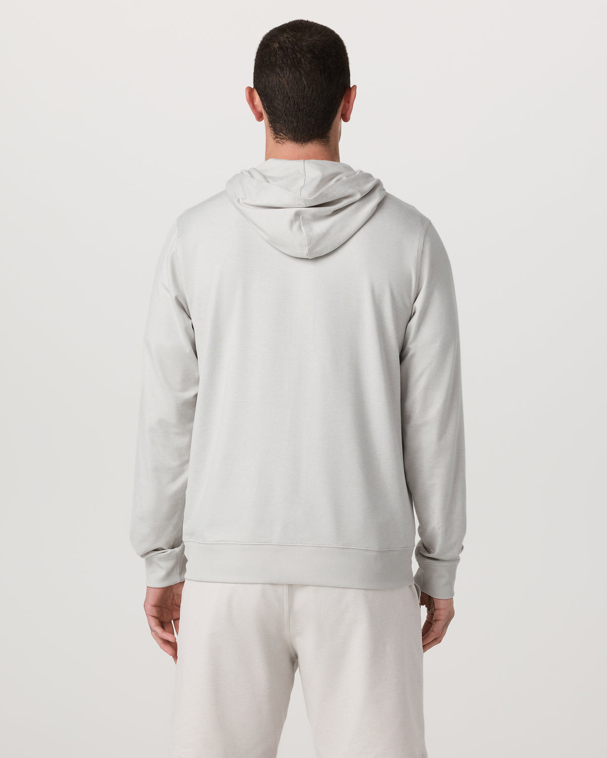 Ponto Full Zip Hoodie Men's Salt Heather Hoodie | Vuori shop - US 6016