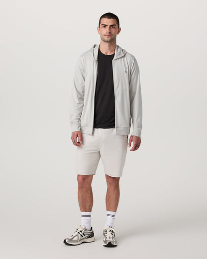 Ponto Full Zip Hoodie Men's Salt Heather Hoodie | Vuori shop - US 6016