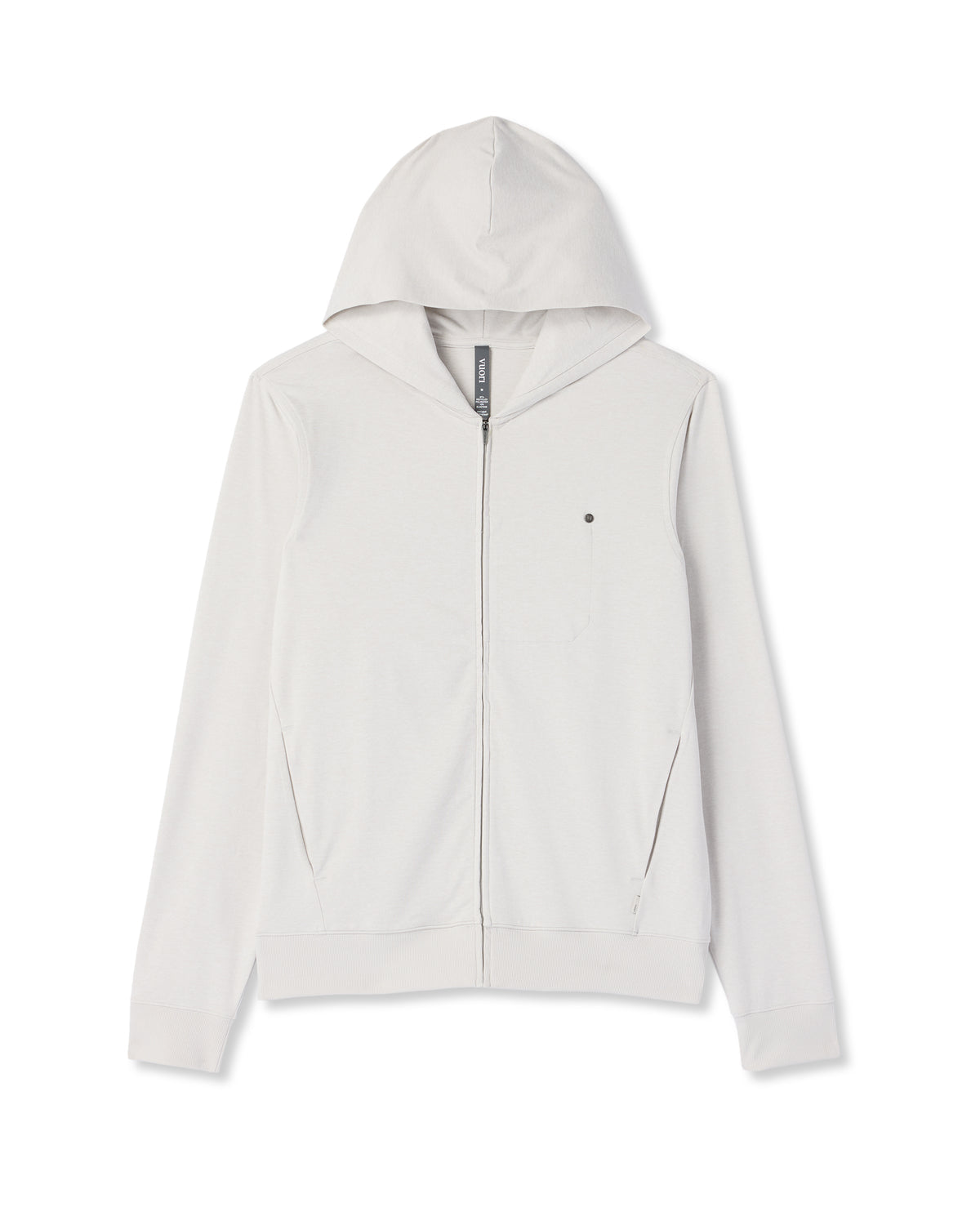 Ponto Full Zip Hoodie Men's Salt Heather Hoodie | Vuori shop - US 6016