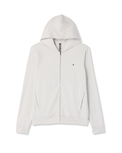 Ponto Full Zip Hoodie Men's Salt Heather Hoodie | Vuori shop - US 6016