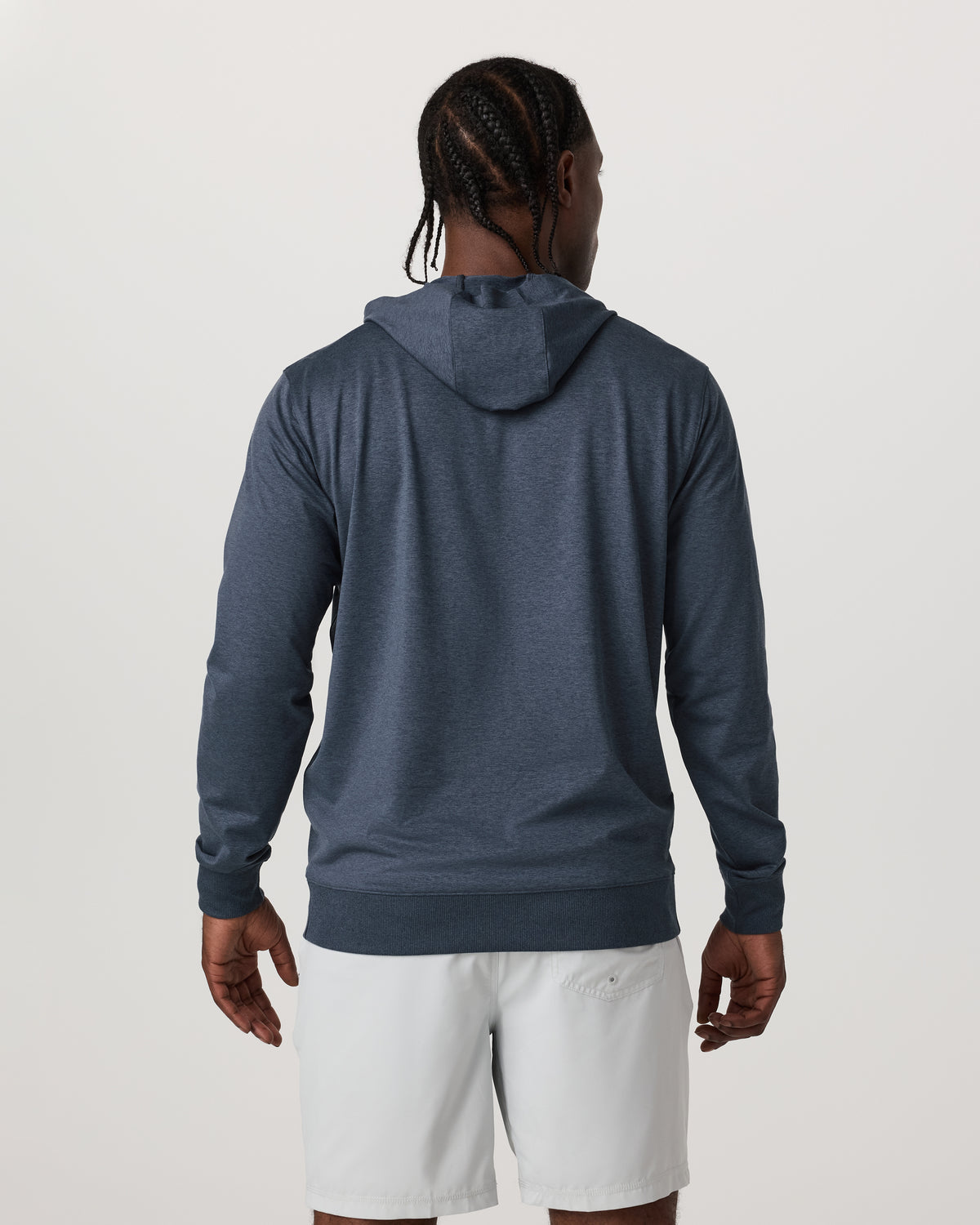 Sunday Hoodie 2.0 Men's Azure Heather Athletic Hoodie | Vuori onsale - US 3787