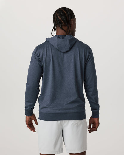 Sunday Hoodie 2.0 Men's Azure Heather Athletic Hoodie | Vuori onsale - US 3787