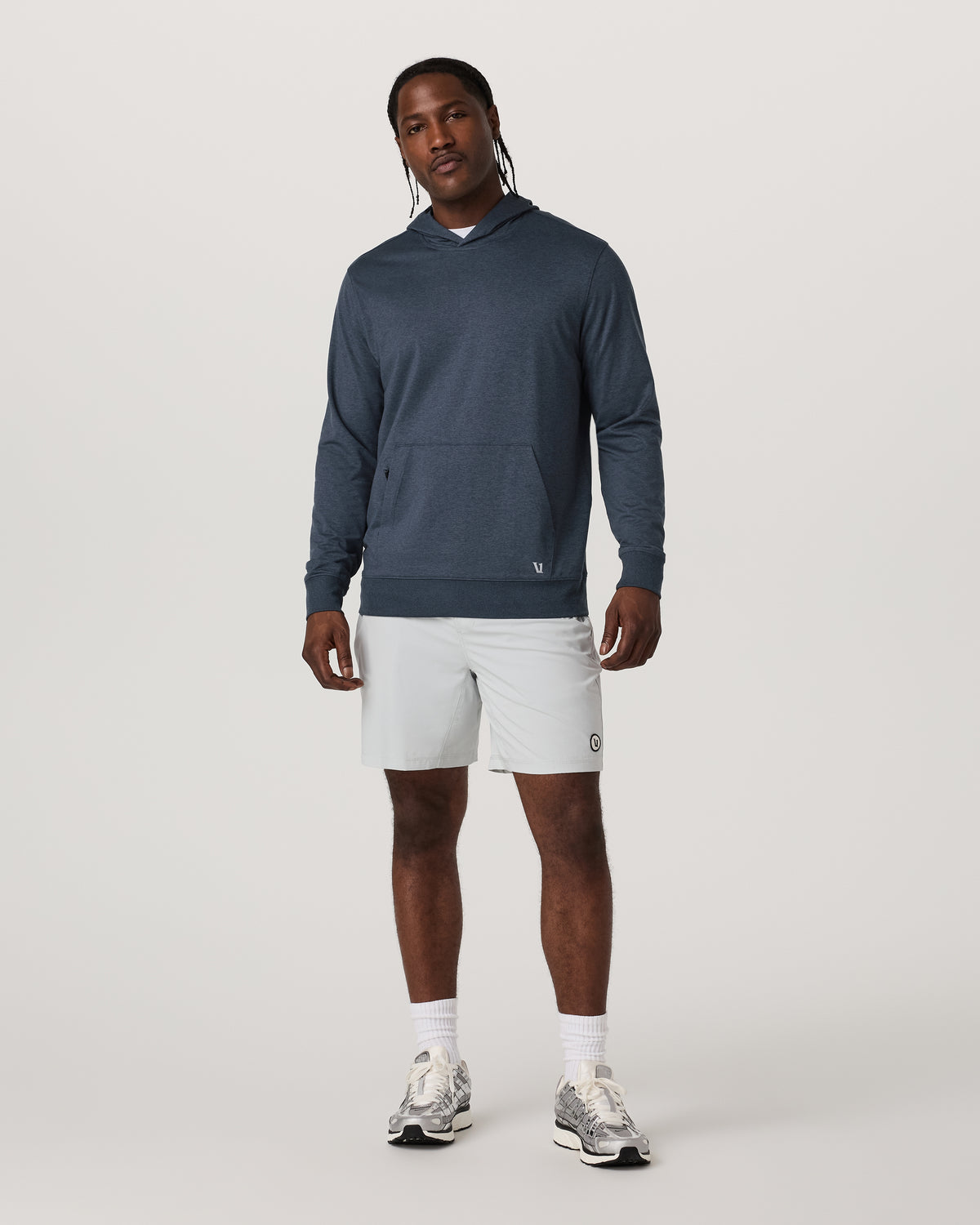 Sunday Hoodie 2.0 Men's Azure Heather Athletic Hoodie | Vuori onsale - US 3787