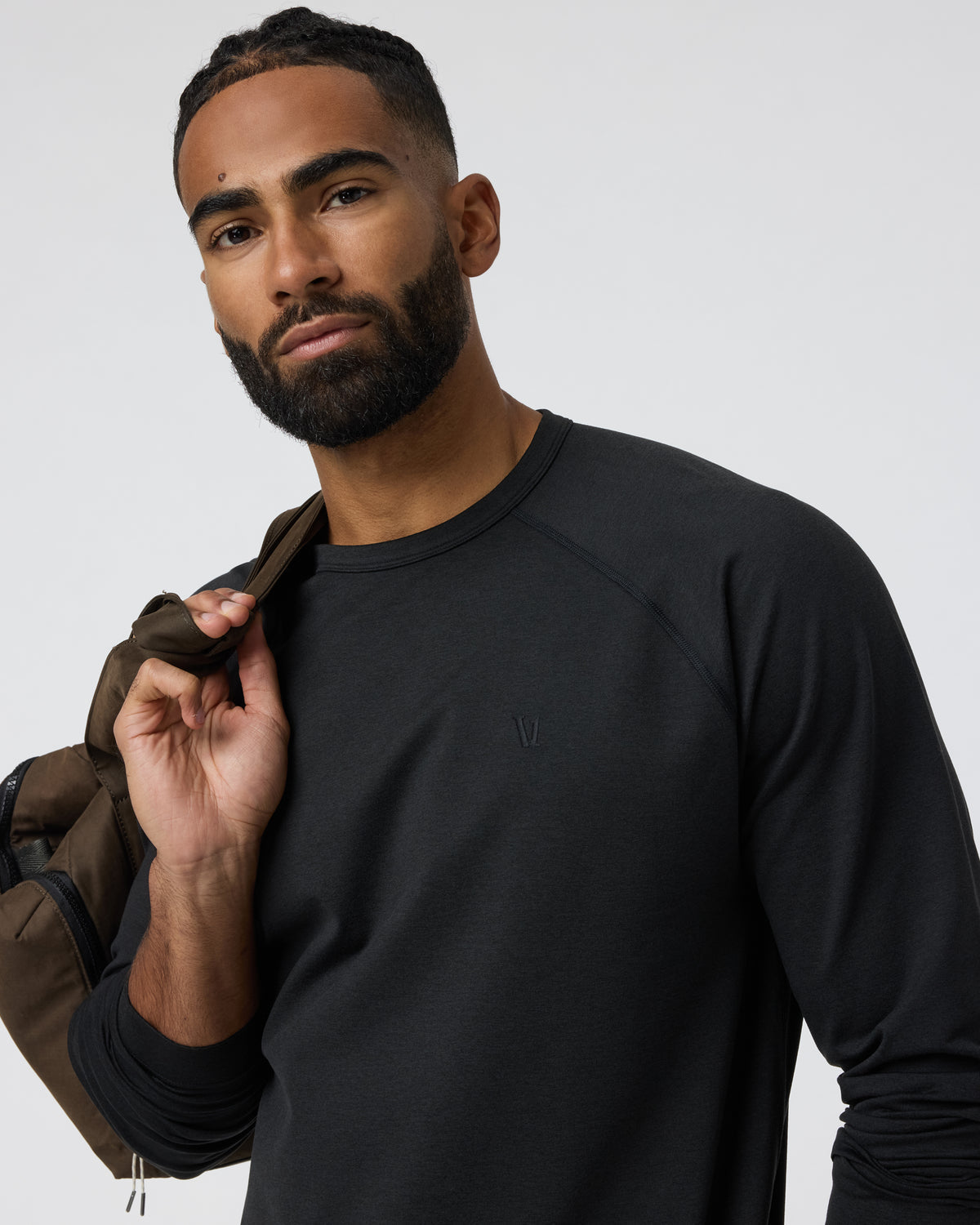 Coronado Crew Black Heather | Vuori outlet - US 2585