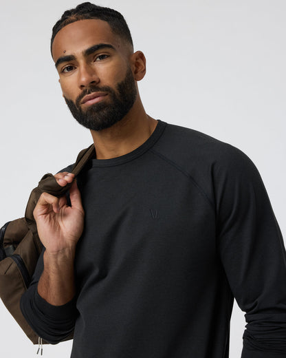 Coronado Crew Black Heather | Vuori outlet - US 2585