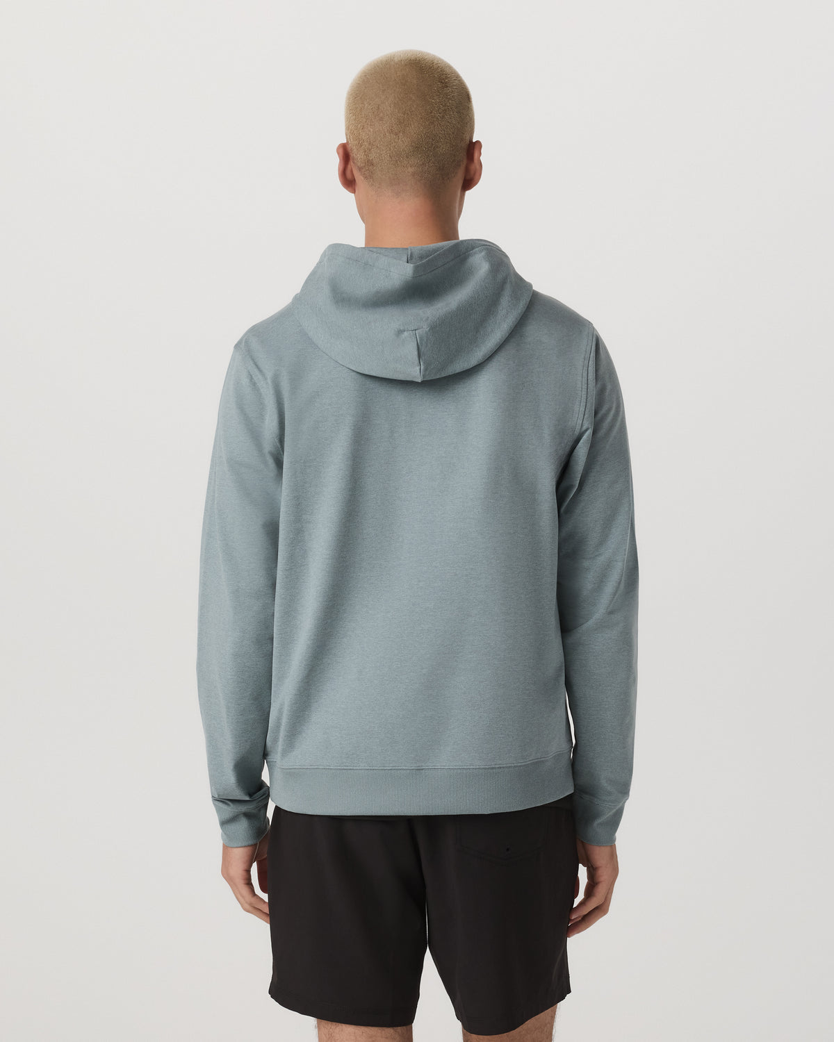 Coronado Full Zip Hoodie 2.0 Misty Blue Heather Jacket | Vuori shop - US 1704