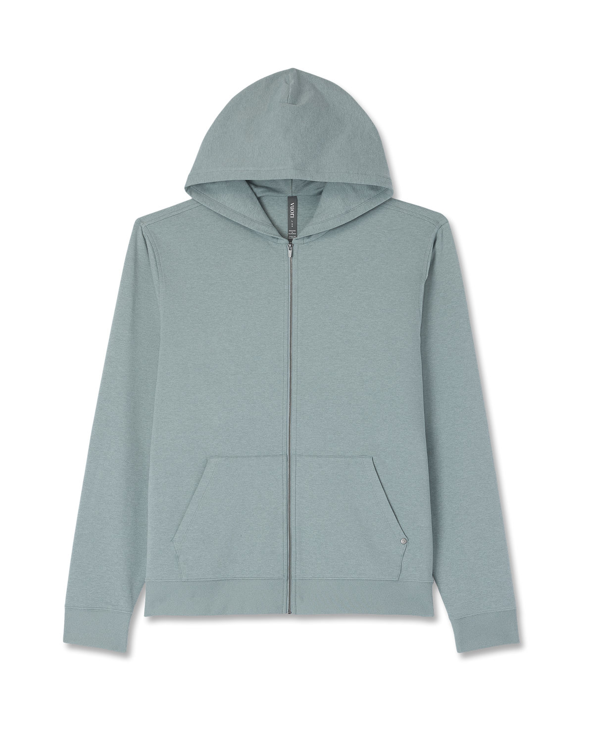 Coronado Full Zip Hoodie 2.0 Misty Blue Heather Jacket | Vuori shop - US 1704