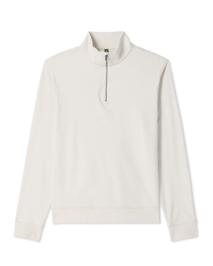 Coronado Half Zip Men's Ivory Heather Pullover | Vuori sale - US 5209