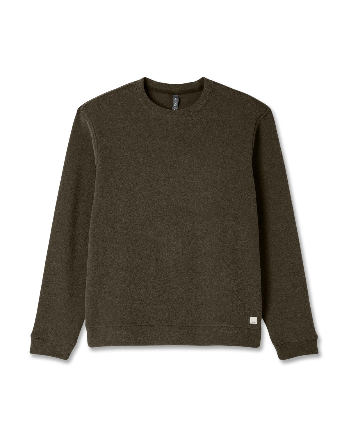 Beach Fleece Crew Men's Dark Oregano Heather Sweatshirt | Vuori for sale - US 6841