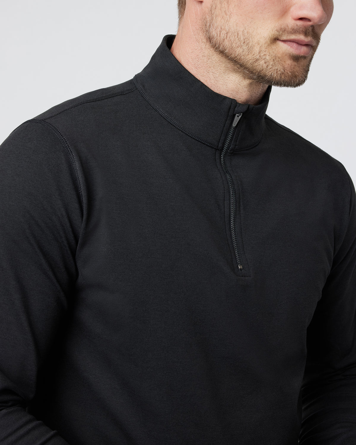 Coronado Half Zip Black Heather | Vuori online - US 2243