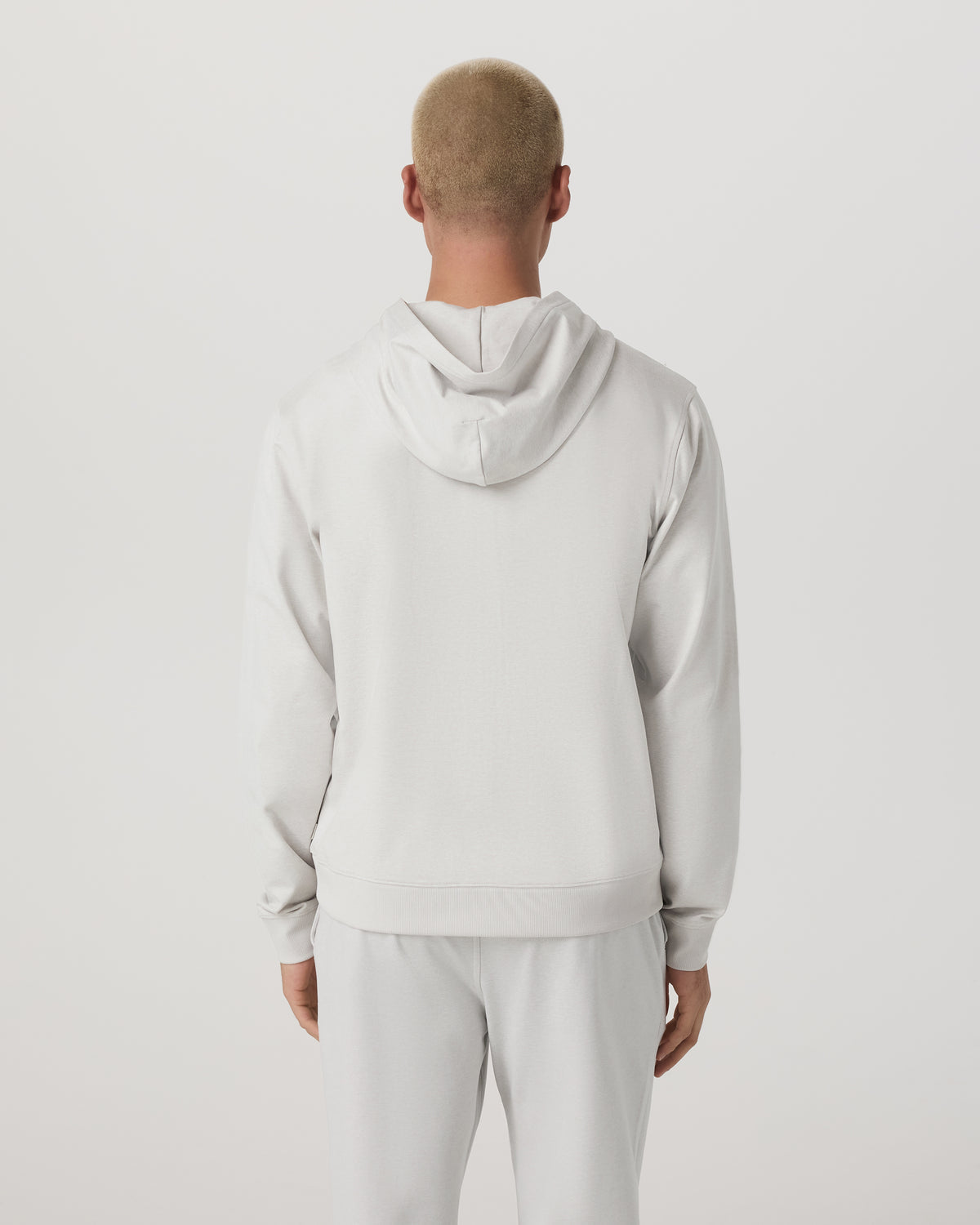 Coronado Full Zip Hoodie 2.0 Men's Salt Heather Jacket | Vuori outlet - US 2510