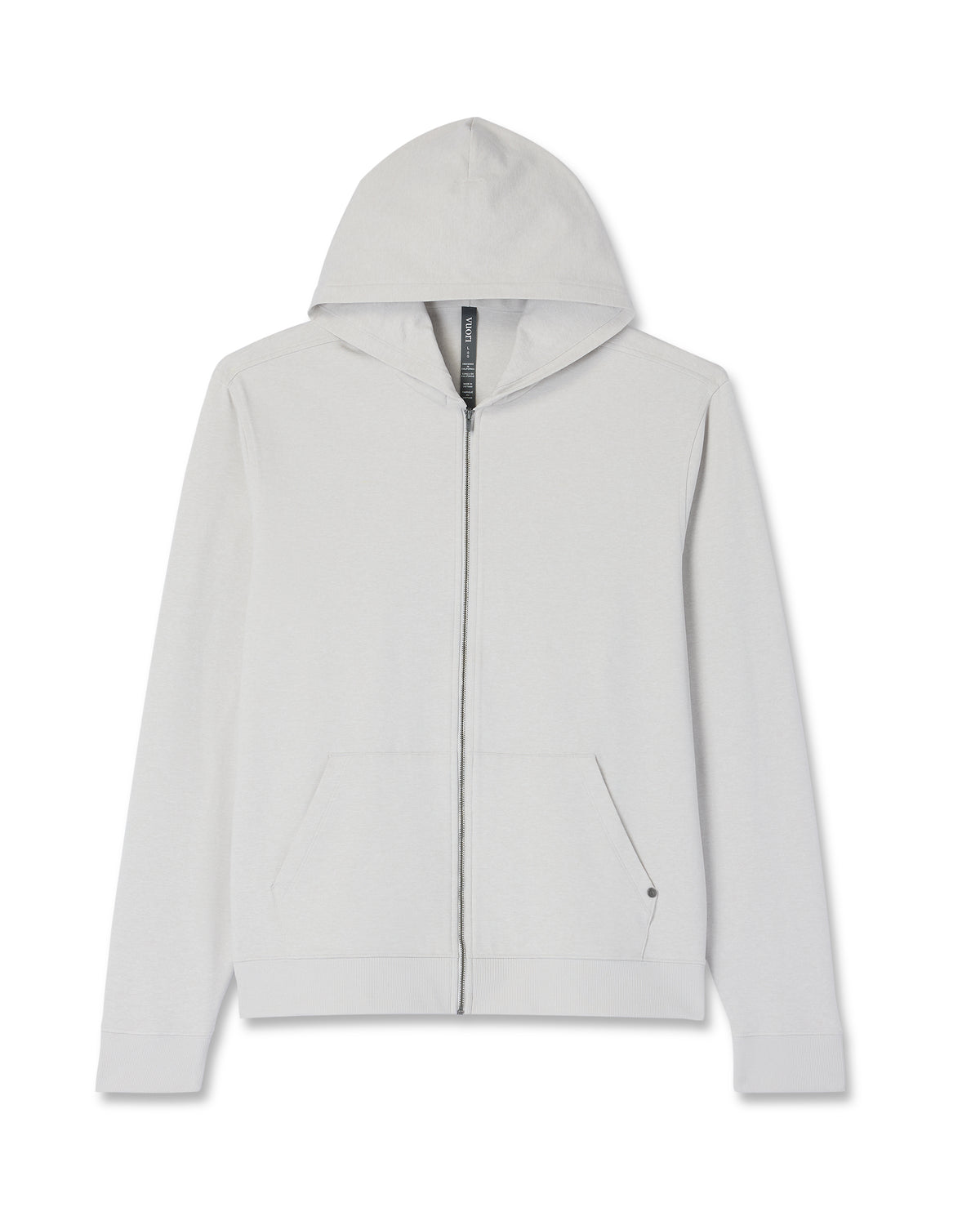 Coronado Full Zip Hoodie 2.0 Men's Salt Heather Jacket | Vuori outlet - US 2510