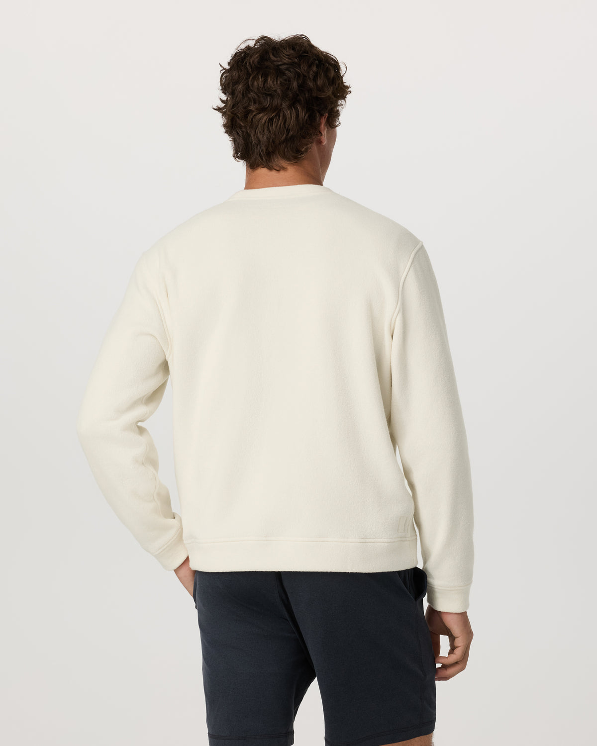 Beach Fleece Crew Men's Bone Heather Crewneck | Vuori shop - US 6633