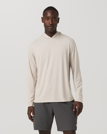 Men's Long Sleeve Everyday Fitness Hoodie Oatmeal Heather | Vuori sale - US 5283