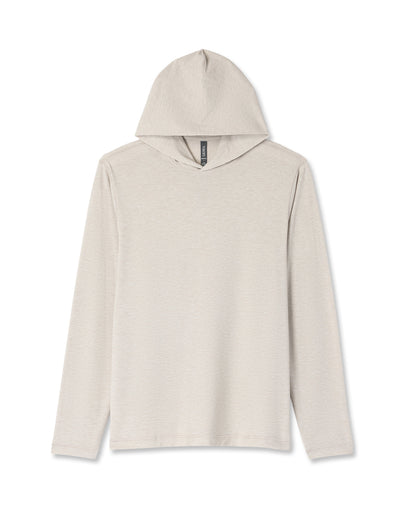 Men's Long Sleeve Everyday Fitness Hoodie Oatmeal Heather | Vuori sale - US 5283