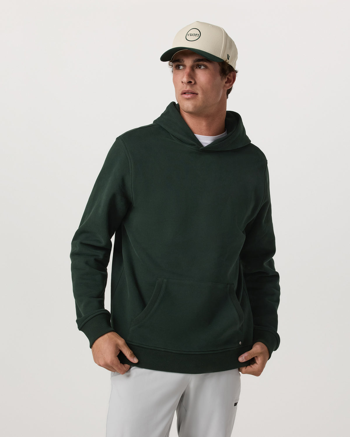 Seaside Pullover Hoodie Men's Evergreen Pullover Hoodie | Vuori onsale - US 4994