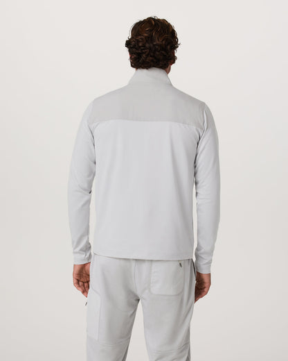 Sunday Element 1/2 Zip Men's Frost Grey Pullover | Vuori shop - US 5001
