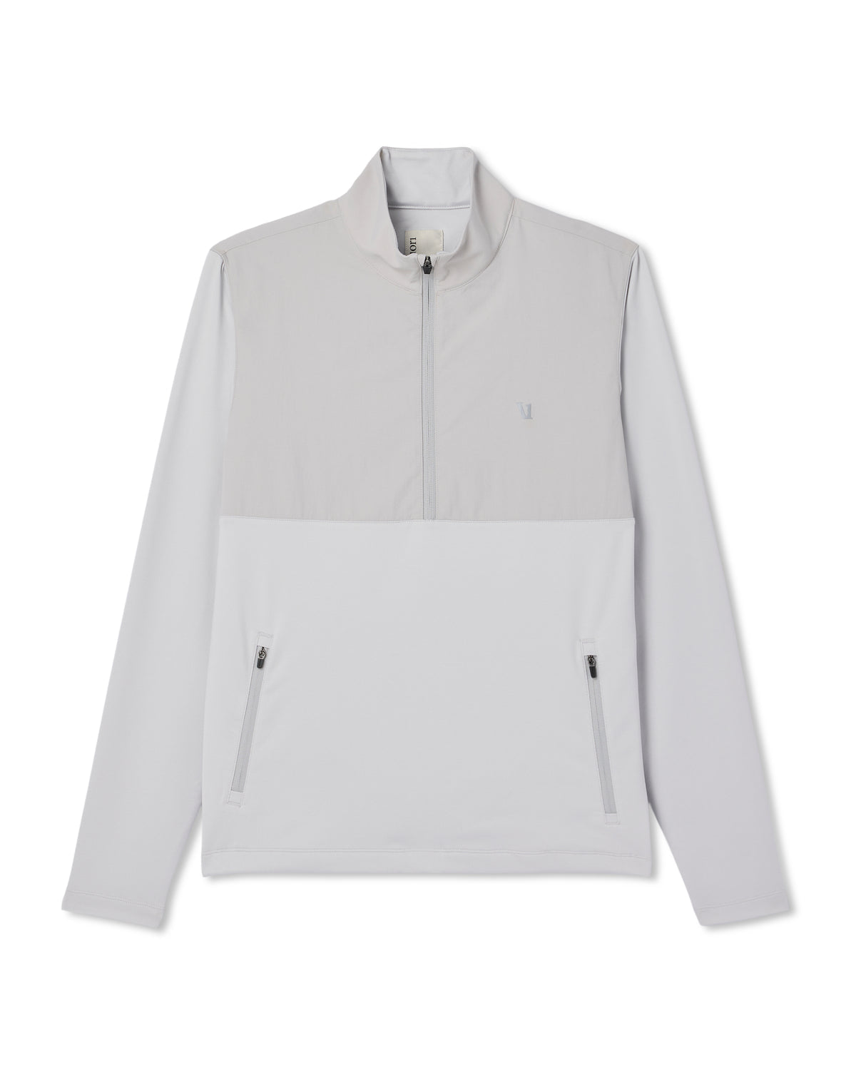Sunday Element 1/2 Zip Men's Frost Grey Pullover | Vuori shop - US 5001