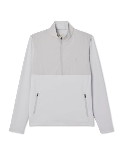 Sunday Element 1/2 Zip Men's Frost Grey Pullover | Vuori shop - US 5001