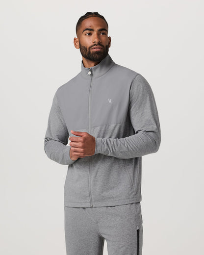 Sunday Element Track Jacket Men's Grey Heather | Vuori discount - US 7563