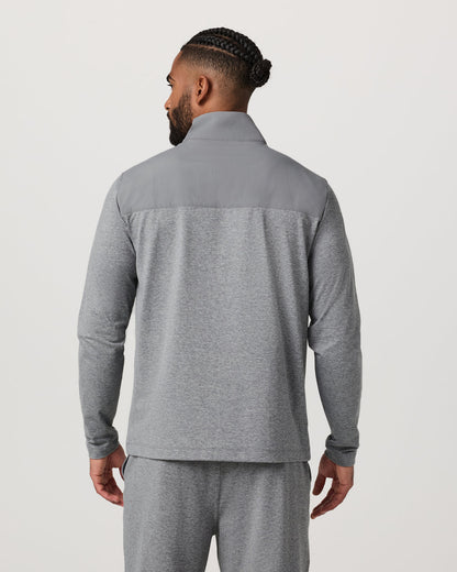 Sunday Element Track Jacket Men's Grey Heather | Vuori discount - US 7563