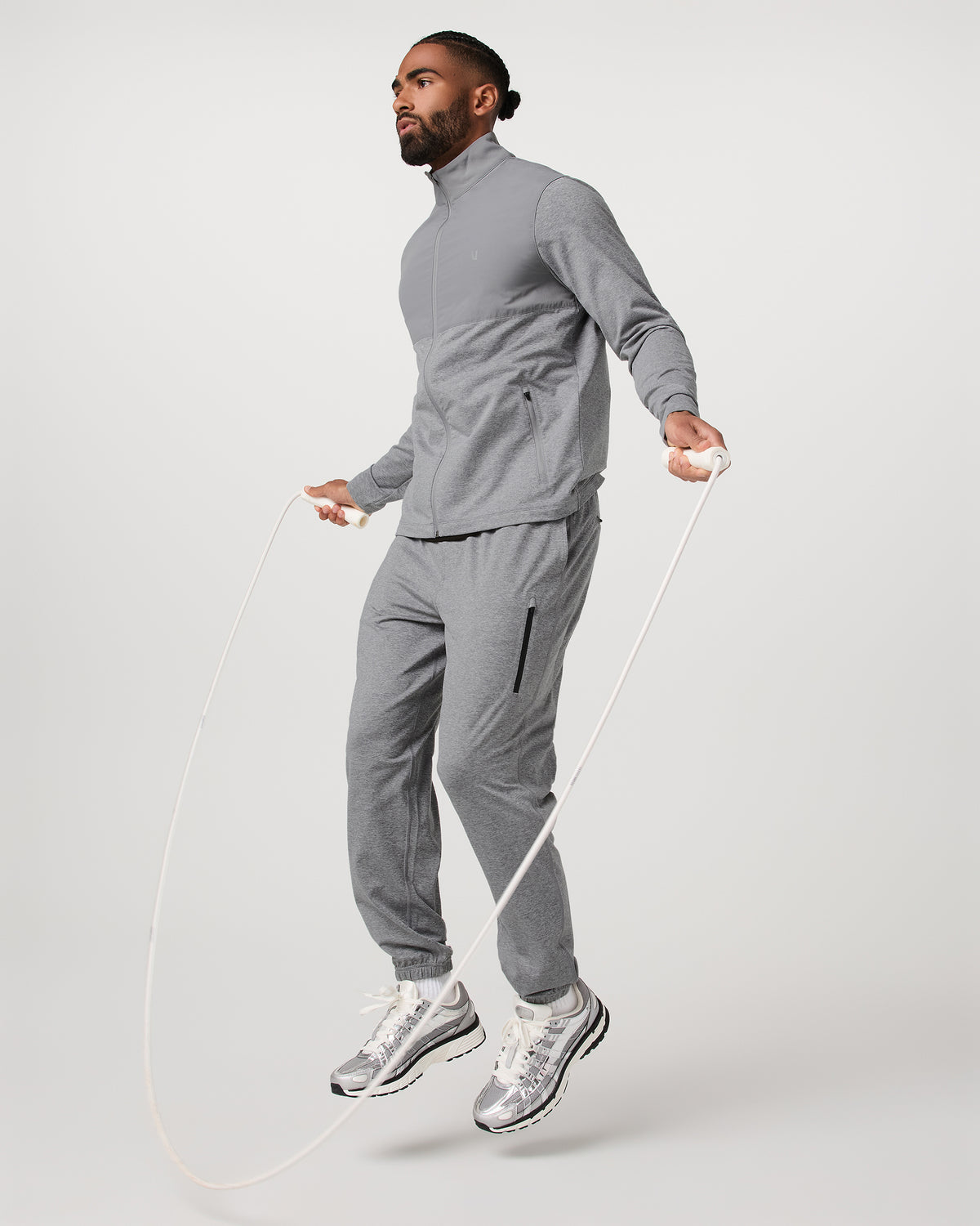 Sunday Element Track Jacket Men's Grey Heather | Vuori discount - US 7563