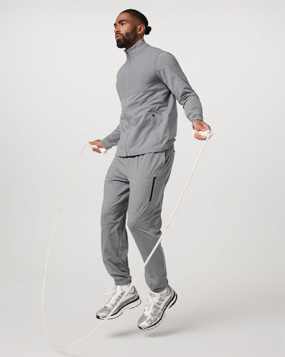 Sunday Element Track Jacket Men's Grey Heather | Vuori discount - US 7563