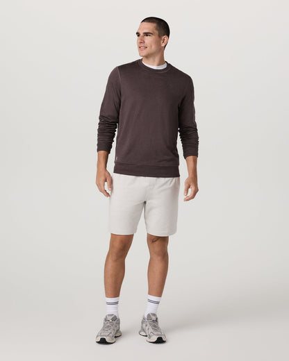 Ponto Performance Crew Men's Sangria Heather Crew Neck | Vuori outlet - US 4569