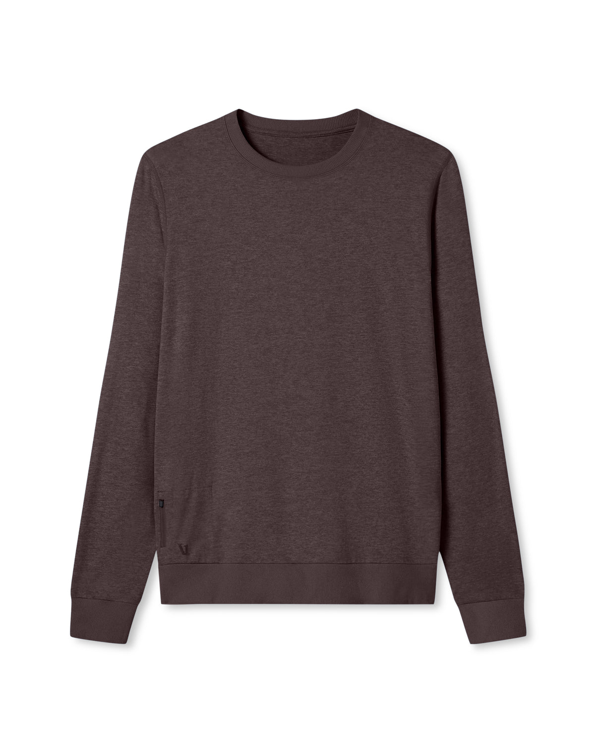 Ponto Performance Crew Men's Sangria Heather Crew Neck | Vuori outlet - US 4569