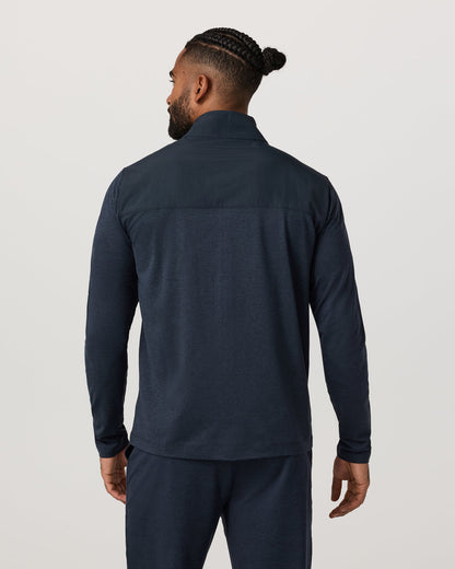 Sunday Element Track Jacket Men's Ink Heather Jacket | Vuori shop - US 1433