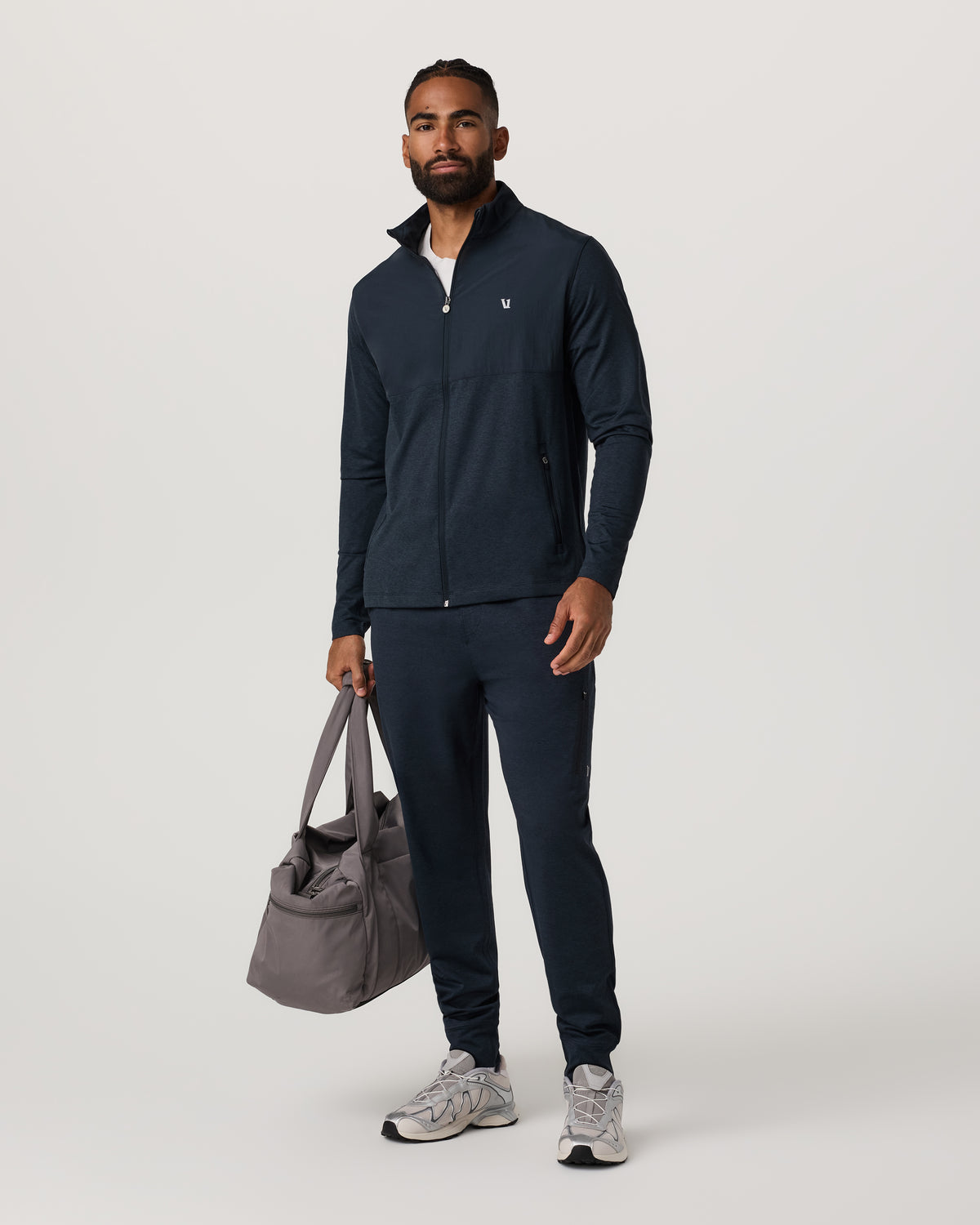 Sunday Element Track Jacket Men's Ink Heather Jacket | Vuori shop - US 1433