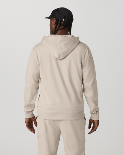 Men's Coronado Full Zip Hoodie 2.0 Limestone Heather | Vuori sale - US 1732