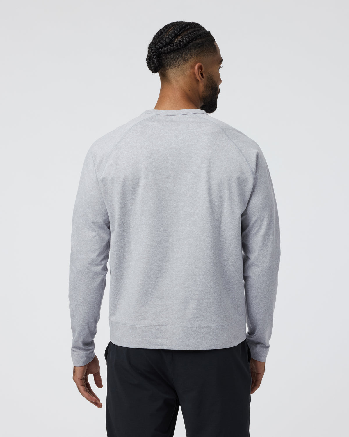 Coronado Crew Light Heather Grey | Vuori shop - US 8163