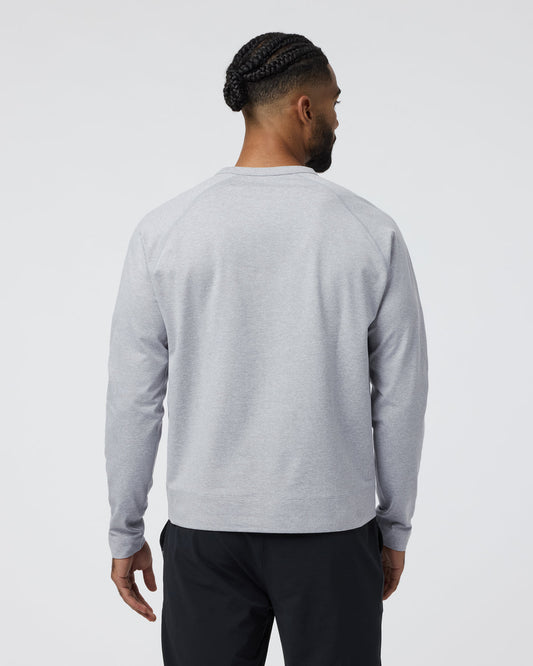Coronado Crew Light Heather Grey | Vuori shop - US 8163