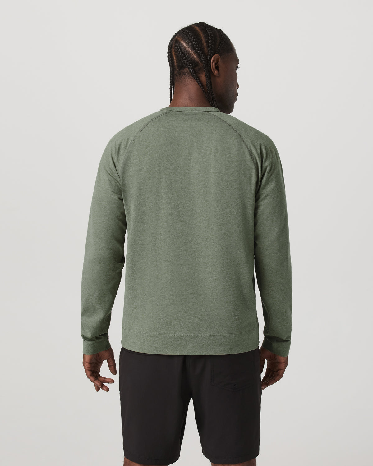 Men's Coronado Crew - Relaxed Fit Light Oregano Heather | Vuori sale - US 6206