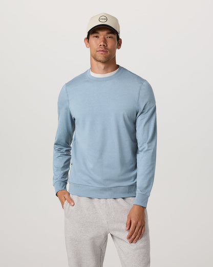 Ponto Performance Crew Men's Flint Heather Crew Neck | Vuori online - US 2352