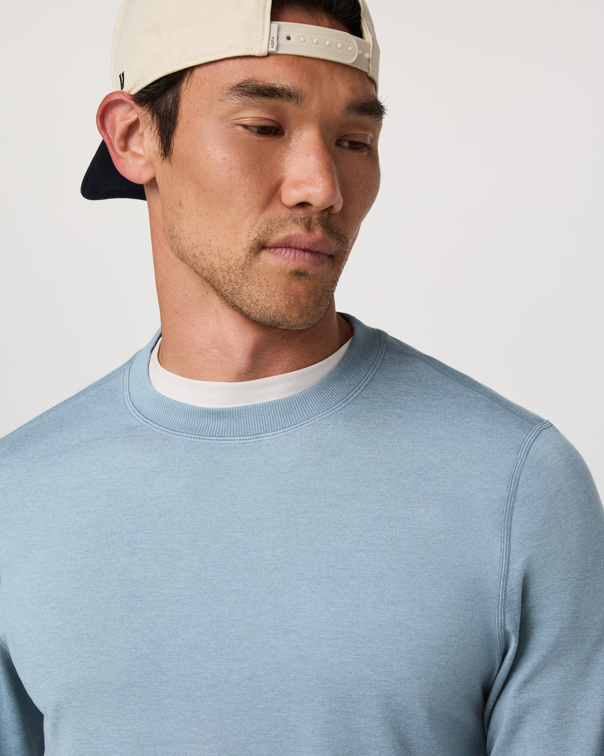 Ponto Performance Crew Men's Flint Heather Crew Neck | Vuori online - US 2352