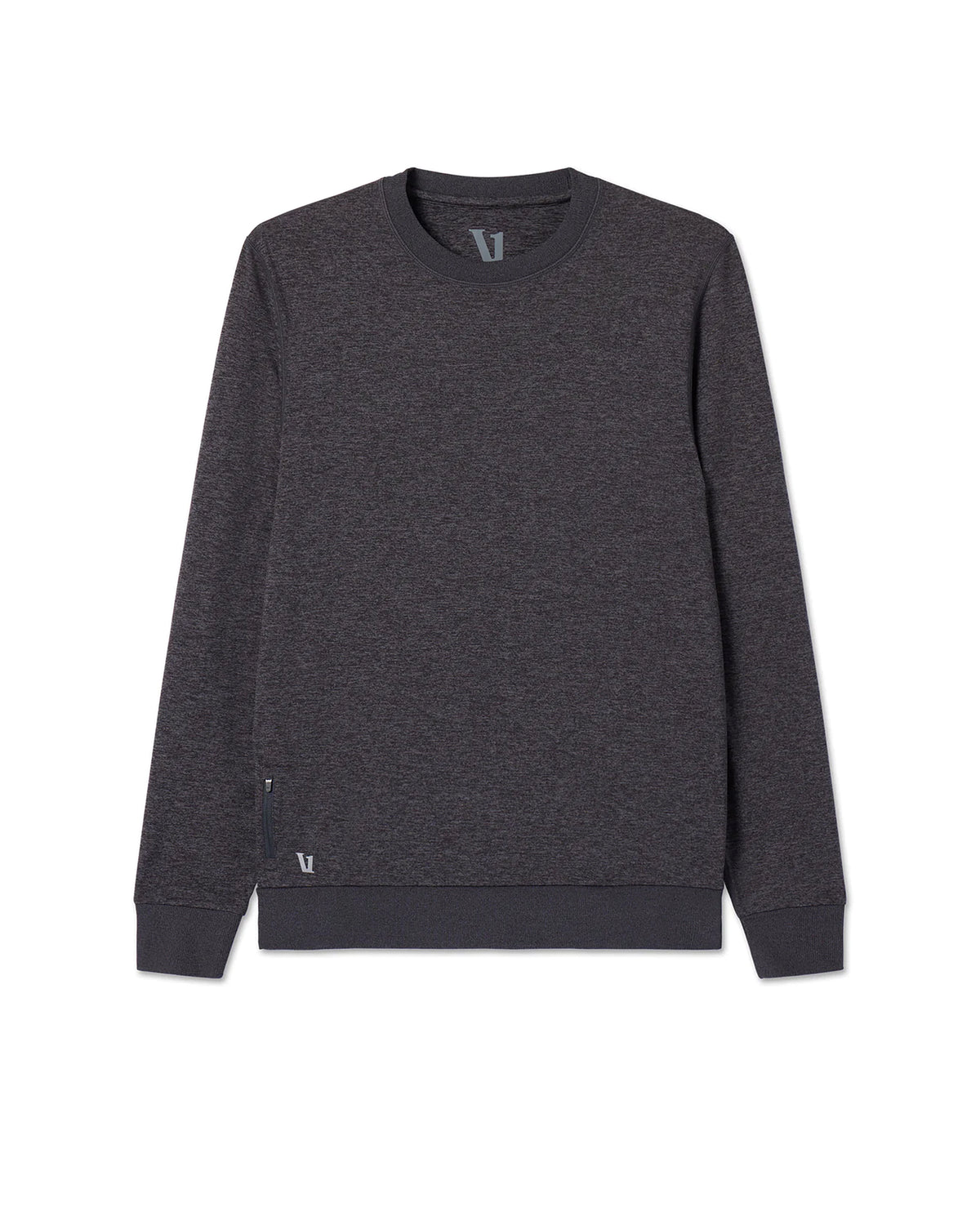 Ponto Performance Crew Charcoal Grey Crew Neck | Vuori shop - US 6288