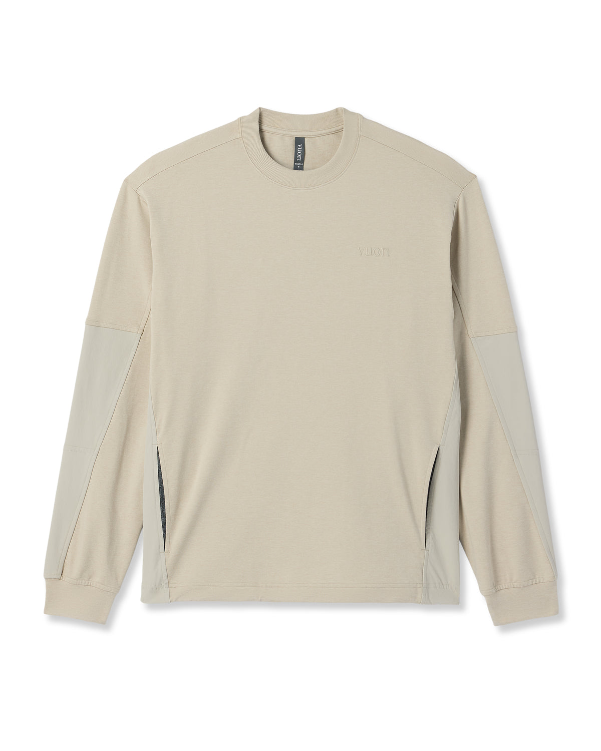 Men's Coronado Mixed Media Crew Limestone Heather | Vuori for sale - US 8609