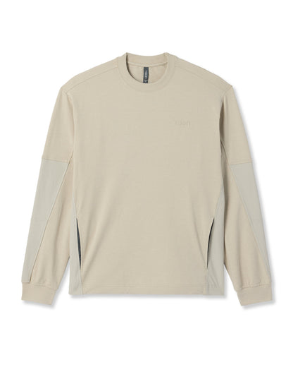Men's Coronado Mixed Media Crew Limestone Heather | Vuori for sale - US 8609