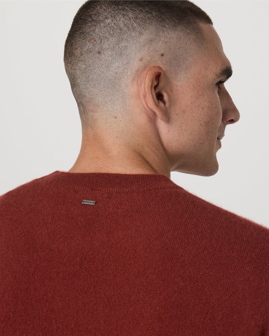 Berik Cashmere Sweater Men's Spiced Apple Sweater | Vuori onsale - US 2471